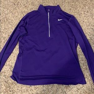 Nike Running Dri fit quarter zip sweatshirt